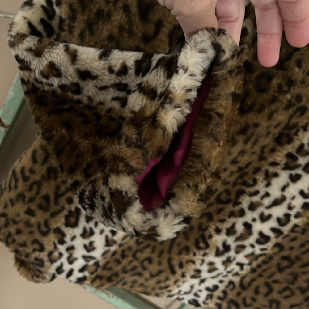 Faux fur Forever 21 jacket med - Picture 7 of 8